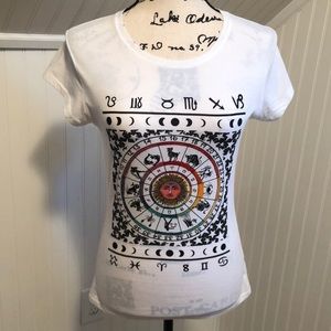 Zodiac Astrology Rainbow T-shirt